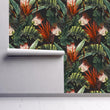 Load image into Gallery viewer, Mid-century modern botanical tropical palm wallpaper