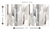 Load image into Gallery viewer, Art Deco Mid-century-Modern peel and stick wallpaper