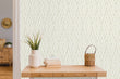Load image into Gallery viewer, Farmhouse cottage grey geometric peel and stick wallpaper