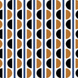 Load image into Gallery viewer, Vintage retro Mid-century modern geometric peel and stick wallpaper