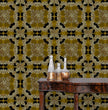 Load image into Gallery viewer, Vintage retro boho peel and stick wallpaper