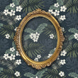 Load image into Gallery viewer, Vintage Mid-century Modern floral palm tropical peel and stick wallpaper