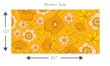 Load image into Gallery viewer, Orange vintage retro Mid-century modern floral peel and stick wallpaper