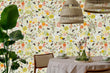 Load image into Gallery viewer, Botanical country flower garden peel and stick wallpaper