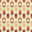 Load image into Gallery viewer, Mid century modern retro geometric fabric peel and stick wallpaper