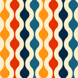 Load image into Gallery viewer, Retro vintage colorful geometric fabric peel and stick wallpaper