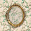 Load image into Gallery viewer, Vintage pink Chinoiserie floral fabric peel and stick wallpaper