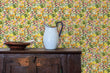 Load image into Gallery viewer, Chintz floral antique Victorian fabric peel and stick wallpaper