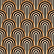 Load image into Gallery viewer, Vintage retro Mid century modern geometric peel and stick wallpaper