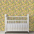 Load image into Gallery viewer, Chintz floral antique Victorian fabric peel and stick wallpaper