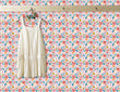 Load image into Gallery viewer, Vintage floral chintz fabric peel and stick wallpaper