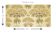 Load image into Gallery viewer, Retro floral neutral fabric peel and stick wallpaper