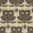 Load image into Gallery viewer, Cottage woodland owl fabric peel and stick wallpaper