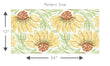 Load image into Gallery viewer, Floral linen cottage fabric peel and stick wallpaper