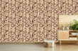 Load image into Gallery viewer, Vintage Chinoiserie Asian bamboo garden fabric peel and stick wallpaper