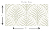 Load image into Gallery viewer, Antique Art Deco grey geometric fabric peel and stick wallpaper