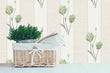 Load image into Gallery viewer, Botanical cottage farmhouse linen look fabric peel and stick wallpaper