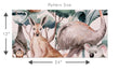 Load image into Gallery viewer, Kids zoo animals fabric peel and stick wallpaper