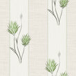 Load image into Gallery viewer, Botanical cottage farmhouse linen look fabric peel and stick wallpaper
