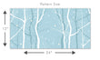 Load image into Gallery viewer, Farmhouse cottage winter forest fabric peel and stick wallpaper