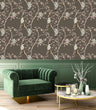 Load image into Gallery viewer, Chinoiserie Wallpaper, Bird Wallpaper, Cottage Wallpaper, Botanical Wallpaper, Garden Wallpaper, Peel and Stick Wallpaper, Fabric Wallpaper