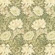 Load image into Gallery viewer, Vintage Art Nouveau floral antique fabric peel and stick wallpaper on wall partially rolled up sample