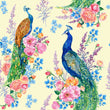 Load image into Gallery viewer, Aberdalgie Gardens Botanical Peacock Chinoiserie Peel and Stick Wallpaper