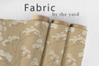 Load image into Gallery viewer, Botanical Fabric, Cottage Material, Floral Textiles, Flower Garden Design, Farmhouse Cloth, Vintage Fabric, Fabric By The Yard