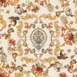 Load image into Gallery viewer, Victorian Fabric, Chinoiserie Material, Antique Textiles, Floral Bird Design, Botanical Cloth, Vintage Fabric, Fabric By The Yard