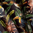 Load image into Gallery viewer, Retro Fabric, Palm Material, Toucan Textiles, Tropical Design, Botanical Cloth, Vintage Fabric, Coastal Pattern, Fabric By The Yard
