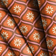 Load image into Gallery viewer, Retro Fabric, Vintage Material, Floral Textiles, Geometric Design, Bold Cloth, Maximalist Fabric, 1970s Pattern, Fabric By The Yard
