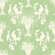 Load image into Gallery viewer, Chinoiserie Fabric, Victorian Material, Antique Textiles, French Country Design, Vintage Cloth, European Pattern, Fabric By The Yard