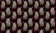 Load image into Gallery viewer, Chinoiserie Fabric, Victorian Material, Floral Textiles, Peacock Design, Gothic Cloth, Fantasy Fabric, Moody Pattern, Fabric By The Yard