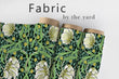 Load image into Gallery viewer, Victorian Fabric, Art Nouveau Material, Floral Textiles, Botanical Design, Vintage Fabric, Upholstery Material, Fabric by The Yard