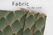 Load image into Gallery viewer, Art Deco Fabric, Victorian Material, Geometric Textiles, Elegant Design, Vintage Fabric, Upholstery Material, Fabric by The Yard