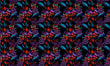 Load image into Gallery viewer, Lonmay Place Dark Floral Fabric by the Yard