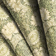 Load image into Gallery viewer, Chinoiserie Fabric, Victorian Material, Antique Textiles, French Country Design, Vintage Cloth, Floral Pattern, Fabric By The Yard