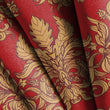 Load image into Gallery viewer, Victorian Fabric, Damask Material, Antique Textiles, Gold Baroque Design, Ornate Cloth, Vintage Fabric, Fabric By The Yard