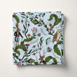 Load image into Gallery viewer, Victorian Fabric, Fairytale Material, Woodland Animals Design, Enchanted Forest Pattern, Cottagecore Textiles, Fabric By the Yard