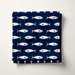 Load image into Gallery viewer, Nautical Fabric, Beach House Material, Lake House Decor, Coastal Design, Tropical Pattern, Fish Textiles, Fabric By the Yard