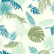 Load image into Gallery viewer, Tropical Fabric, Palm Material, Fern Textiles, Coastal Design, Botanical Cloth, Beach House Fabric, Mid Century Pattern, Fabric By The Yard