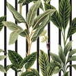 Load image into Gallery viewer, Tropical Fabric, Palm Material, Vintage Textiles, Coastal Design, Botanical Cloth, Beach Fabric, Mid Century Pattern, Fabric By The Yard