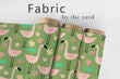 Load image into Gallery viewer, Retro Fabric, Floral Material, Flamingo Textiles, Tropical Design, Botanical Cloth, Vintage Fabric, Mid Century Pattern, Fabric By The Yard