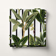 Load image into Gallery viewer, Tropical Fabric, Palm Material, Vintage Textiles, Coastal Design, Botanical Cloth, Beach Fabric, Mid Century Pattern, Fabric By The Yard