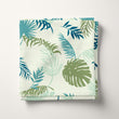 Load image into Gallery viewer, Tropical Fabric, Palm Material, Fern Textiles, Coastal Design, Botanical Cloth, Beach House Fabric, Mid Century Pattern, Fabric By The Yard