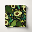 Load image into Gallery viewer, Avocado Fabric, Fruit Material, Vintage Design, Mid Century Modern Pattern, Retro Textiles, Fabric By the Yard