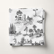 Load image into Gallery viewer, Toile Fabric, Victorian Material, Antique Textiles, French Countryside Design, Vintage Cloth, European Pattern, Fabric By The Yard