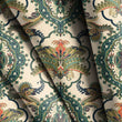 Load image into Gallery viewer, Victorian Fabric, Antique Material, Floral Textiles, Elegant Design, Vintage Fabric, Upholstery Material, Fabric by The Yard