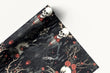 Load image into Gallery viewer, Victorian Gothic Christmas Wrapping Paper, Goth Gift Wrap, Holiday Wrapping Paper, Skeleton Wrapping Paper, Premium Gift Wrap