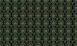 Load image into Gallery viewer, Victorian Fabric, Ornate Material, Dark Damask Design, Vintage Botanical Pattern, Traditional Cloth, Elegant Textiles, Fabric By the Yard